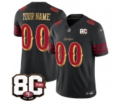 Men's San Francisco 49ers Active Player Custom Black 80th Anniversary Patch “Rivalries” 2026 F.U.S.E. Vapor Untouchable Limited Football Stitched Jersey Men's San Francisco 49ers Active Player Custom Black 80th Anniversary Patch “Rivalries” 2026 F.U.S.E. Vapor Untouchable Limited Football Stitched Jersey
