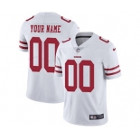 Youth San Francisco 49ers Customized White Custom Football Jersey