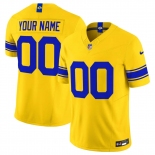 Men's Los Angeles Rams Active Player Custom Yellow 2026 F.U.S.E. Vapor Limited Football Stitched Jersey Men's Los Angeles Rams Active Player Custom Yellow 2026 F.U.S.E. Vapor Limited Football Stitched Jersey
