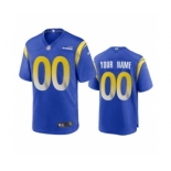 Men's Los Angeles Rams Custom Royal 2020 New Football Game Jersey