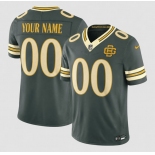 Men's Green Bay Packers Active Player Custom Gray 2026 F.U.S.E. “Rivalries” Vapor Untouchable Limited Football Stitched Jersey Men's Green Bay Packers Active Player Custom Gray 2026 F.U.S.E. “Rivalries” Vapor Untouchable Limited Football Stitched Jersey