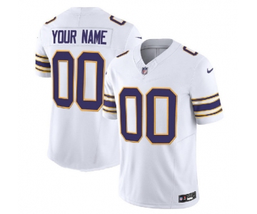 Men's Minnesota Vikings Active Player Custom White F.U.S.E. Limited Football Stitched Jersey