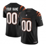Men's Cincinnati Bengals Active Player Custom 2023 F.U.S.E. Black Vapor Untouchable Limited Football Stitched Jersey