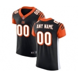 Men's Cincinnati Bengals Customized Black Team Color Vapor Untouchable Custom Elite Football Jersey