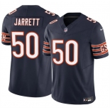 Men's Chicago Bears #50 Grady Jarrett Navy 2025 F.U.S.E. Vapor Untouchable Limited Stitched Football Jersey