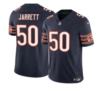 Men's Chicago Bears #50 Grady Jarrett Navy 2025 F.U.S.E. Vapor Untouchable Limited Stitched Football Jersey