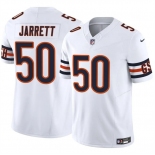 Men's Chicago Bears #50 Grady Jarrett White 2025 F.U.S.E. Vapor Untouchable Limited Stitched Football Jersey