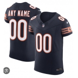 Men's Chicago Bears Active Player Custom F.U.S.E. Navy Vapor Elite Stitched Football Jersey