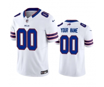 Men's Buffalo Bills Active Player Custom White 2023 F.U.S.E. Vapor Untouchable Limited Stitched Jersey
