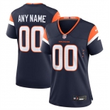 Women's Denver Broncos Active Player Custom Navy 2024 Stitched Jersey