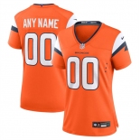 Women's Denver Broncos Active Player Custom Orange 2024 Stitched Jersey