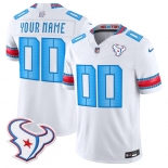 Men's Houston Texans Active Player Custom White 2026 F.U.S.E. “Rivalries” Vapor Untouchable Limited Football Stitched Jersey Men's Houston Texans Active Player Custom White 2026 F.U.S.E. “Rivalries” Vapor Untouchable Limited Football Stitched Jersey