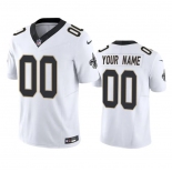 Men's New Orleans Saints Active Player Custom White 2023 F.U.S.E. Vapor Untouchable Limited Stitched Jersey Men's New Orleans Saints Active Player Custom White 2023 F.U.S.E. Vapor Untouchable Limited Stitched Jersey