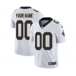 Youth New Orleans Saints Customized White Custom Football Jersey