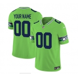 Men's Seattle Seahawks Active Player Custom 2023 F.U.S.E. Green Limited Football Stitched Jersey