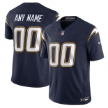 Men's Los Angeles Chargers Active Player Custom Navy 2025 F.U.S.E. Alternate Vapor Limited Football Stitched Jersey