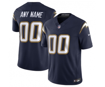 Men's Los Angeles Chargers Active Player Custom Navy 2025 F.U.S.E. Alternate Vapor Limited Football Stitched Jersey