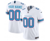Men's Tennessee Titans Active Player Custom White 2026 F.U.S.E. Vapor Limited Stitched Football Jersey Men's Tennessee Titans Active Player Custom White 2026 F.U.S.E. Vapor Limited Stitched Football Jersey