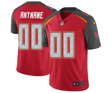 Youth Tampa Bay Buccaneers Customized Red Team Color Custom Football Jersey