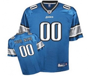 Detroit Lions Customized Jerseys blue