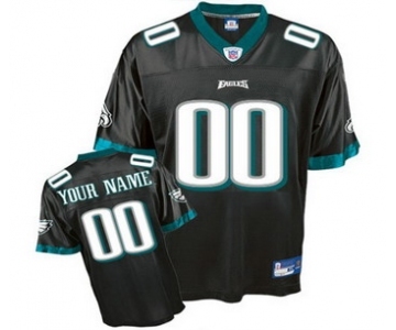 Philadelphia Eagles Customized Jerseys black