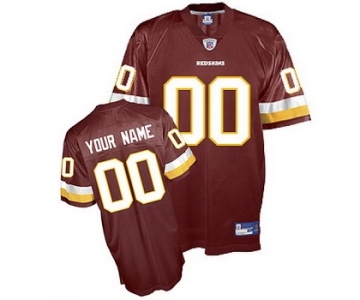 Washington Redskins Customized Jerseys red