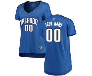 Women's Orlando Magic Royal Custom Basketball Jersey - Icon Edition