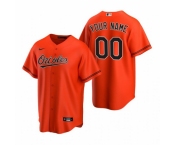 Men Baltimore Orioles Custom Nike Orange 2020 Stitched MLB Cool Base Jersey