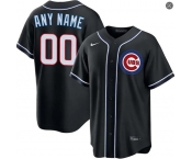 Chicago Cubs Custom 2026 Black Carbon Fashion Limited Jersey Chicago Cubs Custom 2026 Black Carbon Fashion Limited Jersey