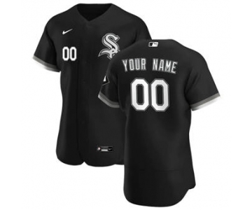 Men's Chicago White Sox Custom Black Alternate 2020 Authentic Player Baseball Jersey