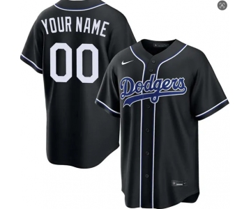 Los Angeles Dodgers Custom 2026 Black Carbon Fashion Limited Jersey