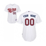 Minnesota Twins Personalized custom white strip Jersey
