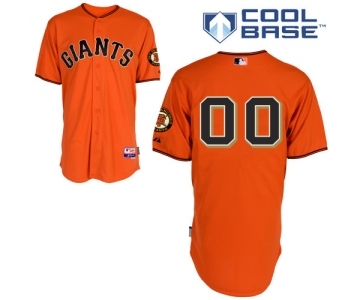 San Francisco Giants Personalized Custom orange Baseball Jersey