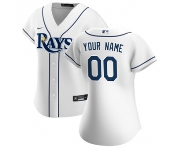 Women's Tampa Bay Rays 2020 Home Replica Custom Jersey - White