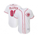 Youth Cincinnati Reds White Home Custom Baseball Baseball Jersey