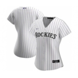 Women's Colorado Rockies Home 2020 Baseball Team Jersey White
