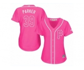 Women's Majestic Pittsburgh Pirates #39 Dave Parker Replica Pink Fashion Cool Base MLB Jersey Women's Majestic Pittsburgh Pirates #39 Dave Parker Replica Pink Fashion Cool Base MLB Jersey