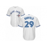 Youth Majestic Toronto Blue Jays #29 Jesse Barfield Replica White Home MLB Jersey Youth Majestic Toronto Blue Jays #29 Jesse Barfield Replica White Home MLB Jersey