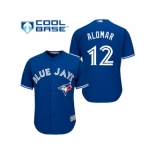 Youth Toronto Blue Jays #12 Roberto Alomar Blue Cool Base Stitched MLB Jersey Youth Toronto Blue Jays #12 Roberto Alomar Blue Cool Base Stitched MLB Jersey