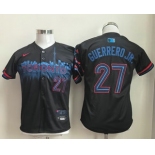 Youth Toronto Blue Jays #27 Vladimir Guerrero Jr Black City Limited Jersey Youth Toronto Blue Jays #27 Vladimir Guerrero Jr Black City Limited Jersey