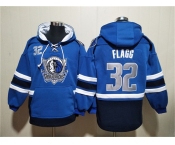 Men's Dallas Mavericks #32 Cooper Flagg Navy Ageless Must-Have Lace-Up Pullover Hoodie