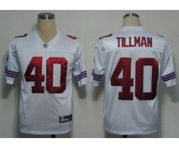 Reebok Arizona Cardinals #40 Pat Tillman White Jersey