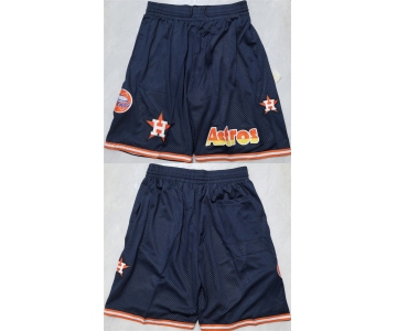 Men's Houston Astros Navy Shorts