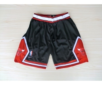 Chicago Bulls Black Nike Mesh NBA Shorts