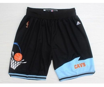 Men's Cleveland Cavaliers Black Throwback Short