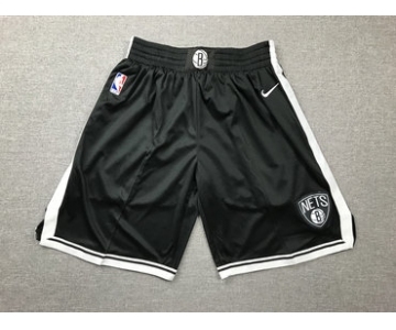 Nets Black Nike Swingman Shorts