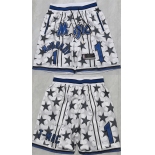Men's Orlando Magic #1 Penny Hardaway White 2025 Shorts Men's Orlando Magic #1 Penny Hardaway White 2025 Shorts