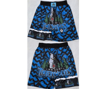 Men's Minnesota Timberwolves Black 2025 Shorts