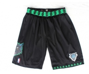 Minnesota Timberwolves Black Swingman Short