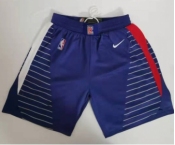 Clippers Blue Swingman Shorts